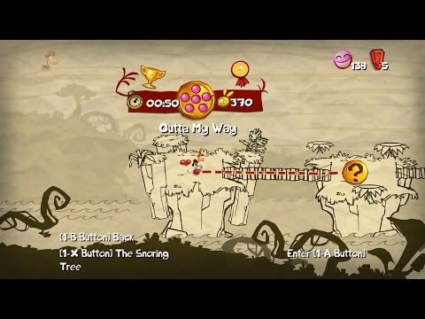 Rayman Origins 100% - Outta My Way