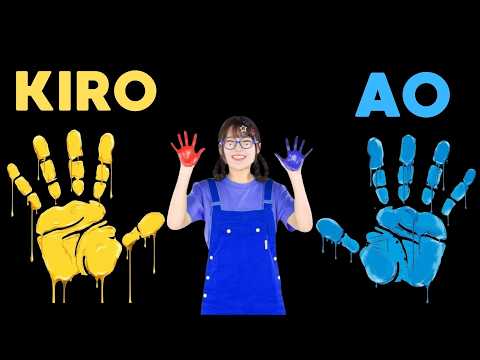 AKA! SHIRO! AKA! KIRO! AO! MIDORI!  |  VIRAL TREND! Color Mixing | immersive interactive challenge!