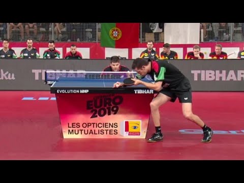 Final | Dimitrij Ovtchrov (GER) vs Marcos Freitas (POR) | Men's Team | European Championships