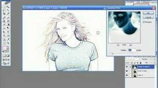 Photoshop Tutorials - Photo To Line Drawing