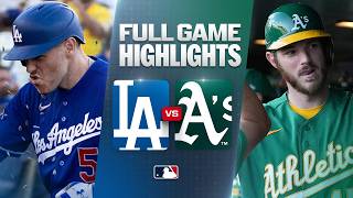 [검증마트]7월2일 LA다저스 애슬레틱스 MLB 하이라이트
