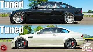 Forza Horizon 4: Tuned vs Tuned! BMW E46 M3 vs E46 M3 GTR!