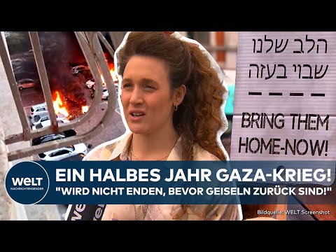 NAHOST-KONFLIKT: Sechs Monate Gaza-Krieg! ...und noch immer kein Ende in Sicht!