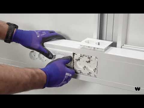 Installing Stago WGX-W dedicated wiring devices