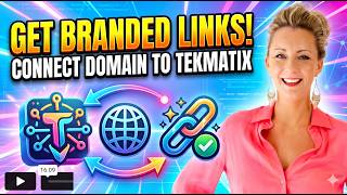 How can I connect my domain to Tekmatix so all my links appear branded, even if my website is