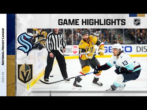 Kraken @ Golden Knights 11/9/21 | NHL Highlights