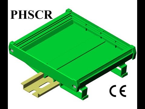 Din Rail Profile PCB Holders 73mm width PCB
