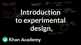 Introduction to experimental design | High school biology | Khan Academy