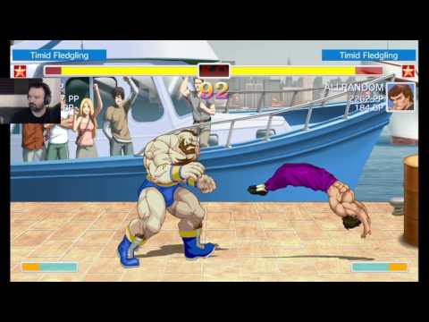 Ultra Street Fighter 2 1st Online MP pt26 - Ryu and Gief