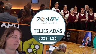 ZónaTV – TELJES ADÁS – 2022.11.23.