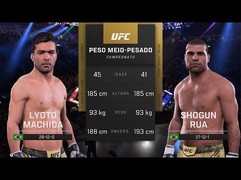 LYOTO MACHIDA VS. MAURÍCIO SHOGUN RUA (UFC 5 - GAMEPLAY - PS5)