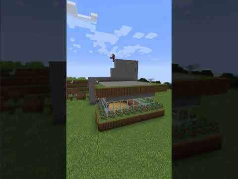 EPIC Tiny Home Build in Minecraft!! #MinecraftShorts