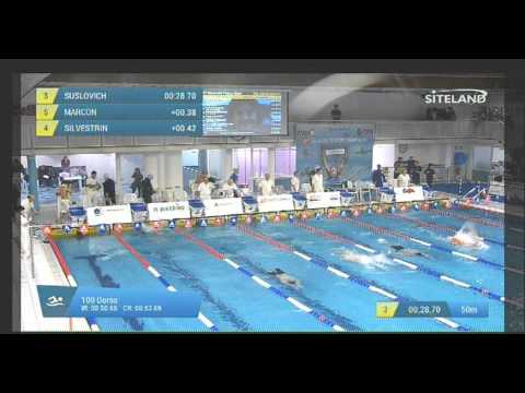 Eliminatorie 2 dei 100 Dorso  Assoluti Maschi Agonisti - 17 Memorial Chiara Giavi