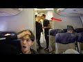HE ACTUALLY KISSED HER ON THE AIRPLANE!