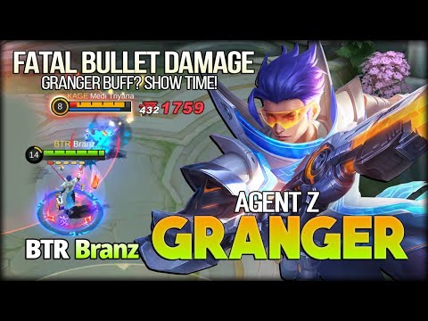Granger Buff? Show Time! BTR Branz Indonesia No. 1 Granger S16 - Mobile Legends