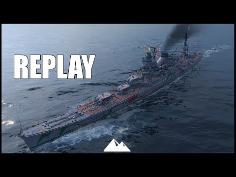 IBUKI, eine grandiose Position! - World of Warships | [Replay] [Deutsch] [60fps]