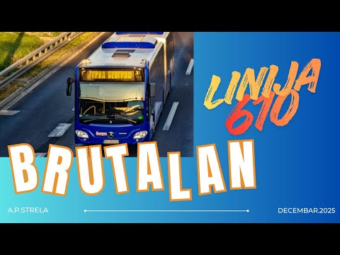 DA LI JE OVO NAJBOLJI ZGLOBNI AUTOBUS? 🚍 Mercedes Citaro G – linija 610