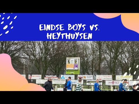 Eindse Boys Vs. Heythuysen 2-6