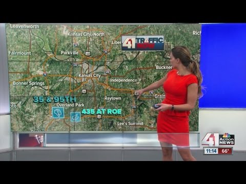 'Diverging diamond:' 95th Street and I-35 interchange to close as construction gets underway