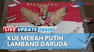 Sambut HUT ke-78 Republik Indonesia, Bake House Palembang Buat Kue Merah Putih Seharga Rp 1,5 Juta