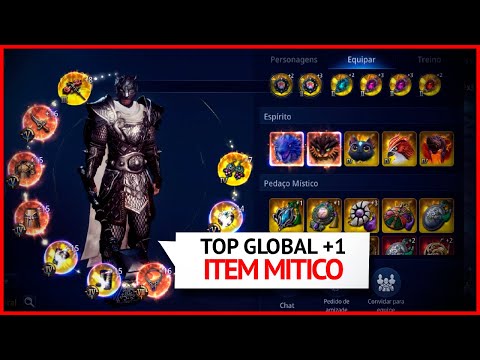TED 800K + 1 MYTHIC ITEM, 5 MYTHIC ITEMS ALREADY, TOP GLOBAL - MIR4
