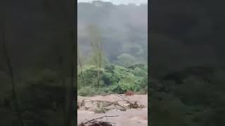 Desborde Río Los Esclavos causa estragos en Chiquimulilla