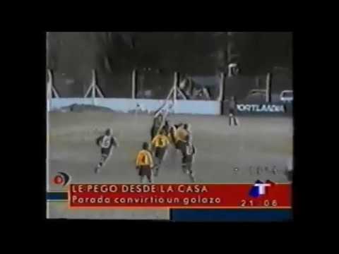 Deportivo Riestra 2 - Comunicaciones 4 (Primera C 1999/2000) Gol de arquero de arco a arco