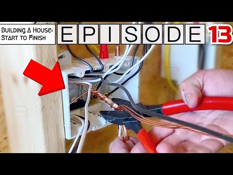 Building A House Start To Finish | Episode 13: Plumbing, Wiring, and HVAC