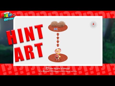 Wooded Kingdom Hint Art - Super Mario Odyssey