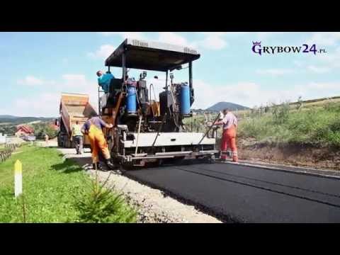 Grybów24.pl - Remont dróg w mieście Grybów
