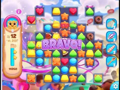 Cookie Jam Blast Level 205 - NO BOOSTERS 🍪 | SKILLGAMING OFFICIAL