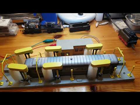 Herkat 1101 - elektrische Wagen Waschanlage in Betrieb