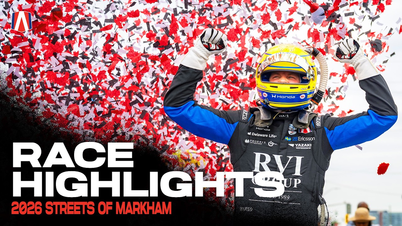 Click to watch the video “Race Highlights | 2026 Streets of Markham INDYCAR | Canada”