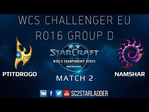 2019 WCS Spring Challenger EU - Ro16 Group D Match 2: PtitDrogo (P) vs Namshar (Z)