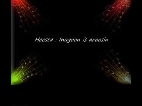 MARYAN MURSAL -HEES MACAAN- INAGOON AROOS)