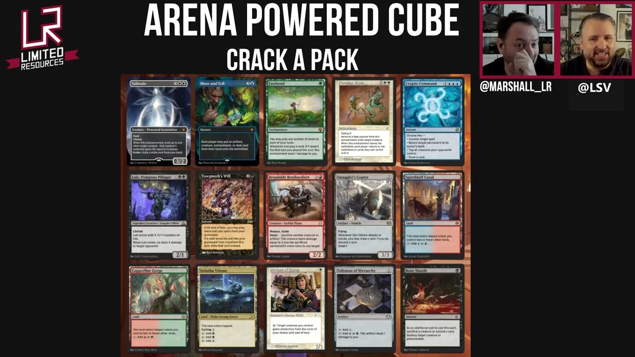 Limited Resources 828 – Arena Powered Cube Data is Here (and It’s shocking) Plus Common Cube Combos!