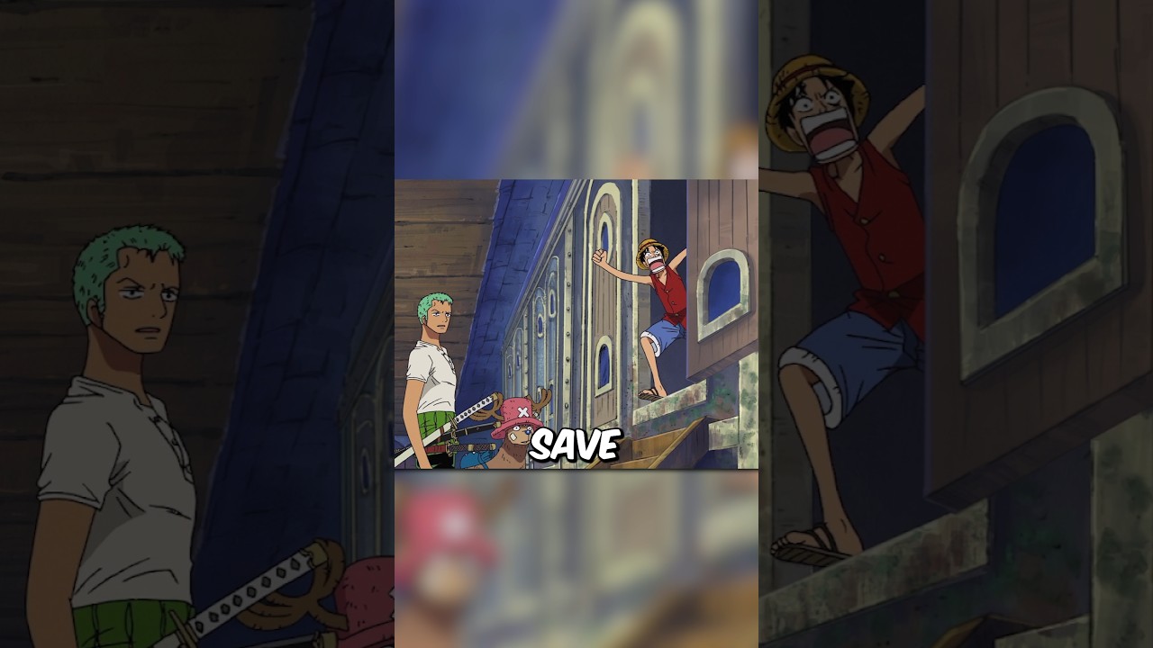 Nami takes care of Luffy