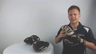 Video thumbnail: Mizuno Franchise 33.50" Baseball Catcher's Mitt: GXC90B3