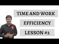 TIME AND WORK EFFICIENCY Lesson 2