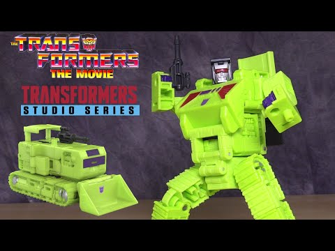 Bonecrusher | Transformers Studio Series '86 | #transformers #studioseries86 #bulldozer