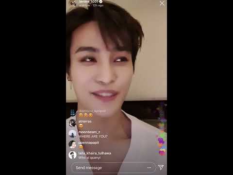 191229 | NCT Ten Instagram Live ft YangYang Takeover