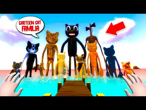 FAMILIA CARTOON CAT la 5 DIMINEATA!