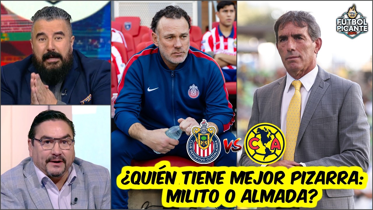 POLÉMICA. AMÉRICA, líder y CHIVAS, quinto. MILITO es mejor que ALMADA pese la tabla | Fútbol Picante