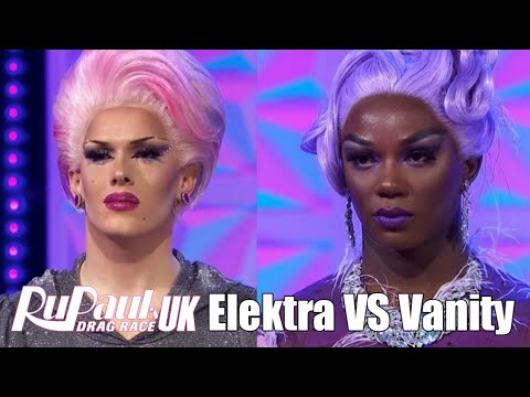 Elektra Fence VS Vanity Milan Lip Sync | Rupaul's Drag Race UK Season 3