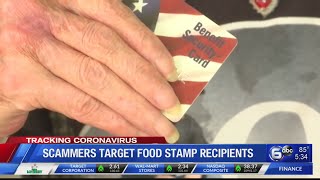 Scammers targeting food stamp recipients
