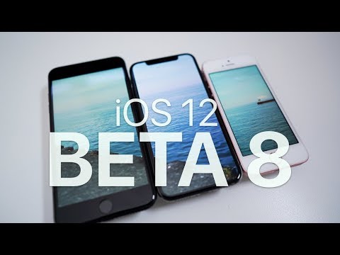 iOS 12 Beta 8 - What's New? Video