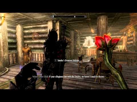 Skyrim - Dremora summoned with the "Sanguine Rose"