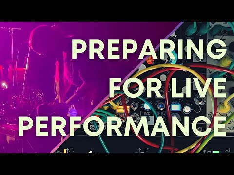 Modular Synth + Improvisation: Live Performance Prep