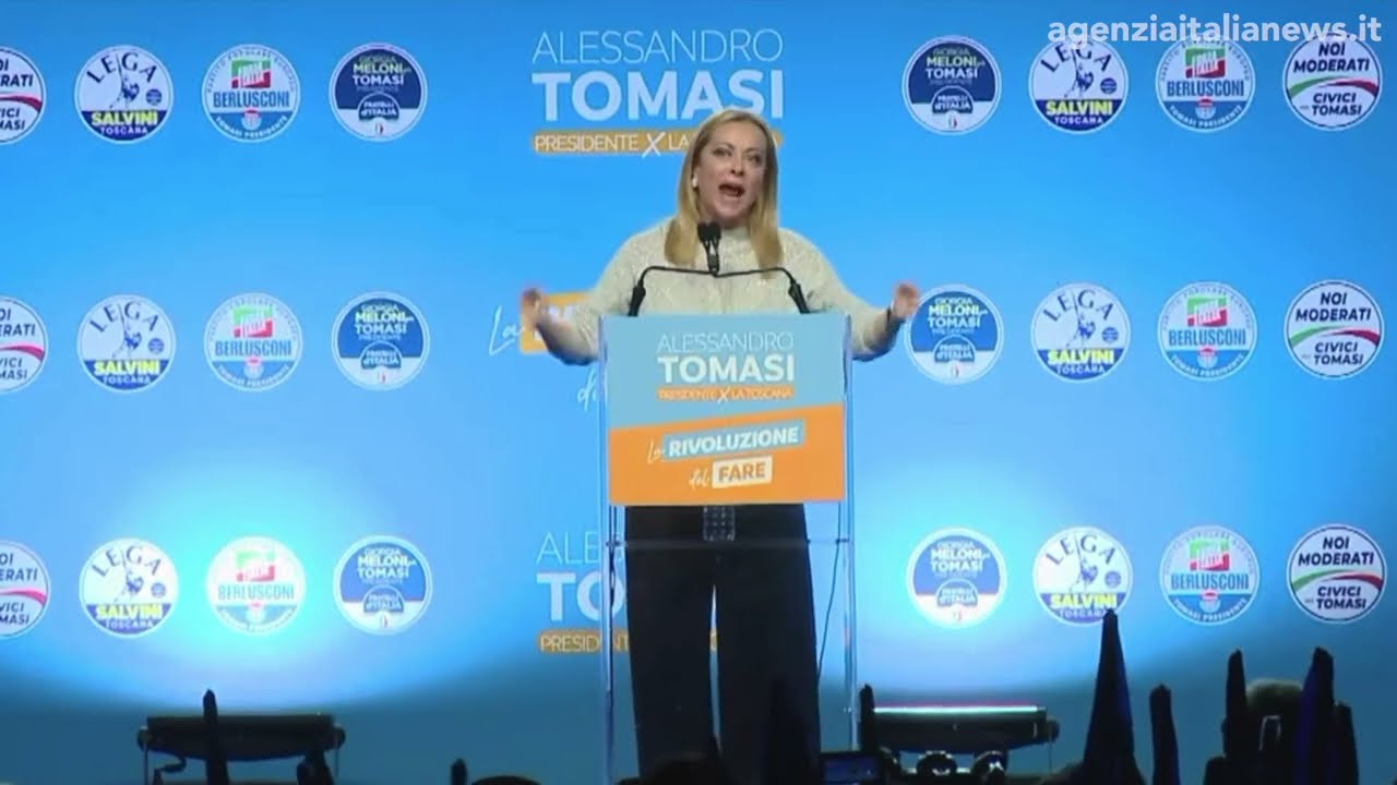 GIORGIA MELONI ATTACCA LANDINI: "CGIL NON FA SCIOPERO GENERALE PER I LAVORATORI MA PER LA POLITICA"