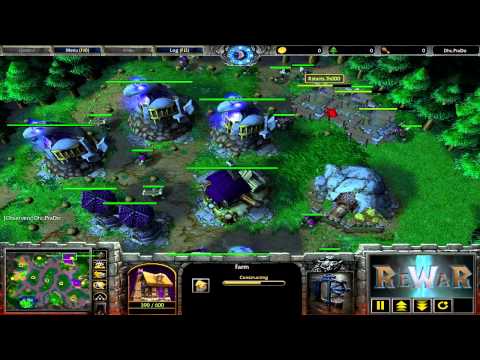 Rstarts.Th000 (HU) vs DamDaDiDo (UD) - Game 1 - WarCraft 3 gameplay - RN148